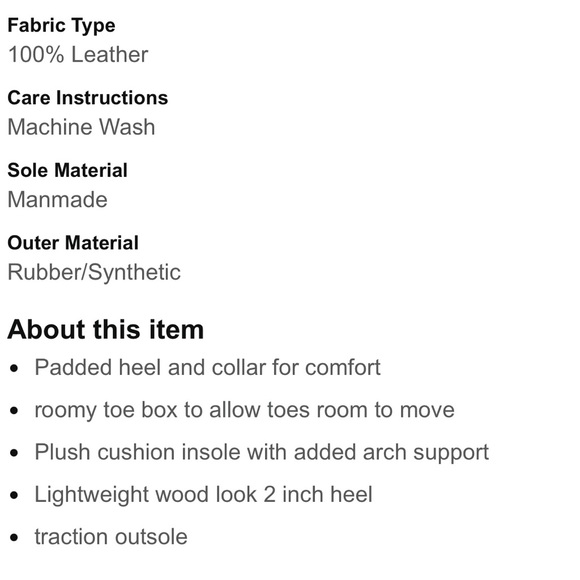 BOC “Peggy” Clogs - Picture 5 of 6